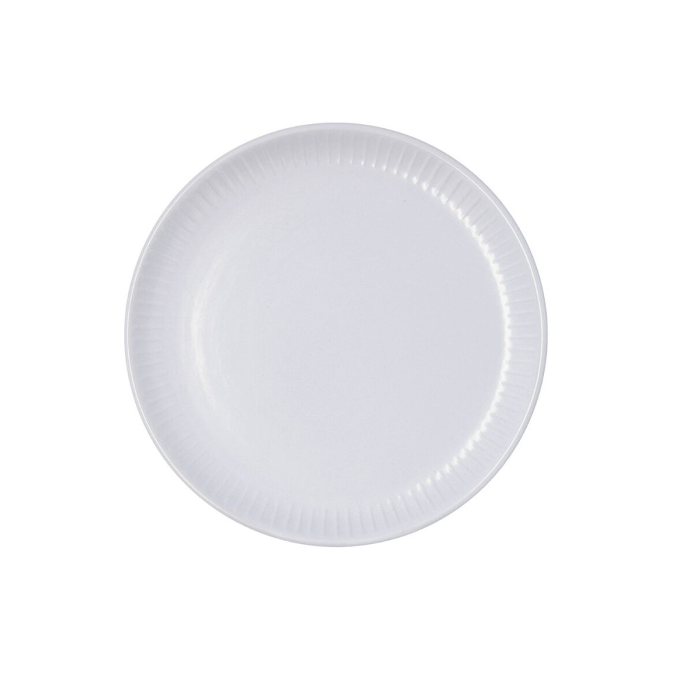 Assiette à dessert Bidasoa Moana Gris Céramique Ø 21,5 cm (12 Unités)