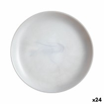 Dessertteller Luminarc Diwali Granit Marb zweifarbig Glas Ø 19 cm (24 Stück)