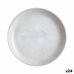 Dessertteller Luminarc Diwali Granit Marb zweifarbig Glas Ø 19 cm (24 Stück)