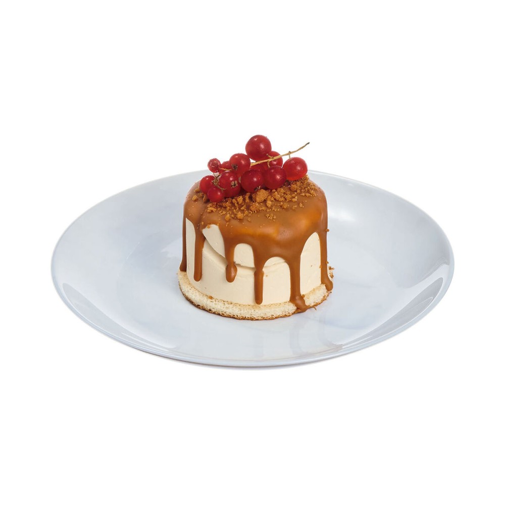 Dessertteller Luminarc Diwali Granit Marb zweifarbig Glas Ø 19 cm (24 Stück)