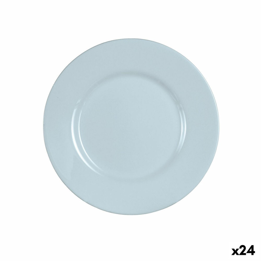 Dessertteller Luminarc Plumi Paradise Blau Glas Ø 19 cm (24 Stück)