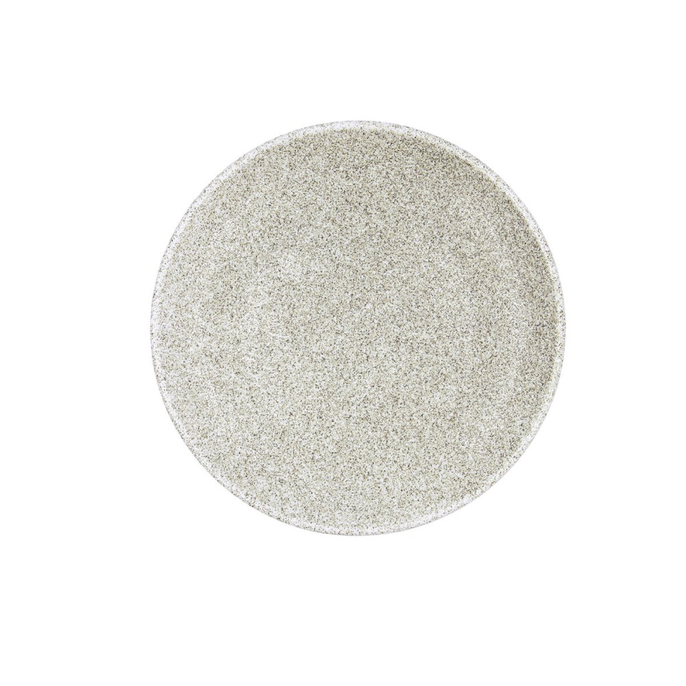 Dessert dish Bidasoa Element Hydrozero Beige Ceramic Ø 21 cm (6 Units)