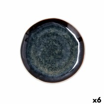 Dessert dish Bidasoa Elite Brown Ceramic Ø 20 cm (6 Units)