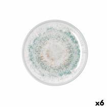 Assiette à dessert Bidasoa Kai Hydrozero Blanc Céramique Ø 21 cm (6 Unités)