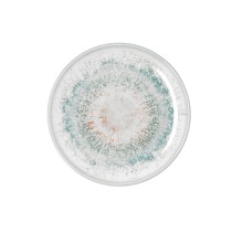 Dessert dish Bidasoa Kai Hydrozero White Ceramic Ø 21 cm (6 Units)