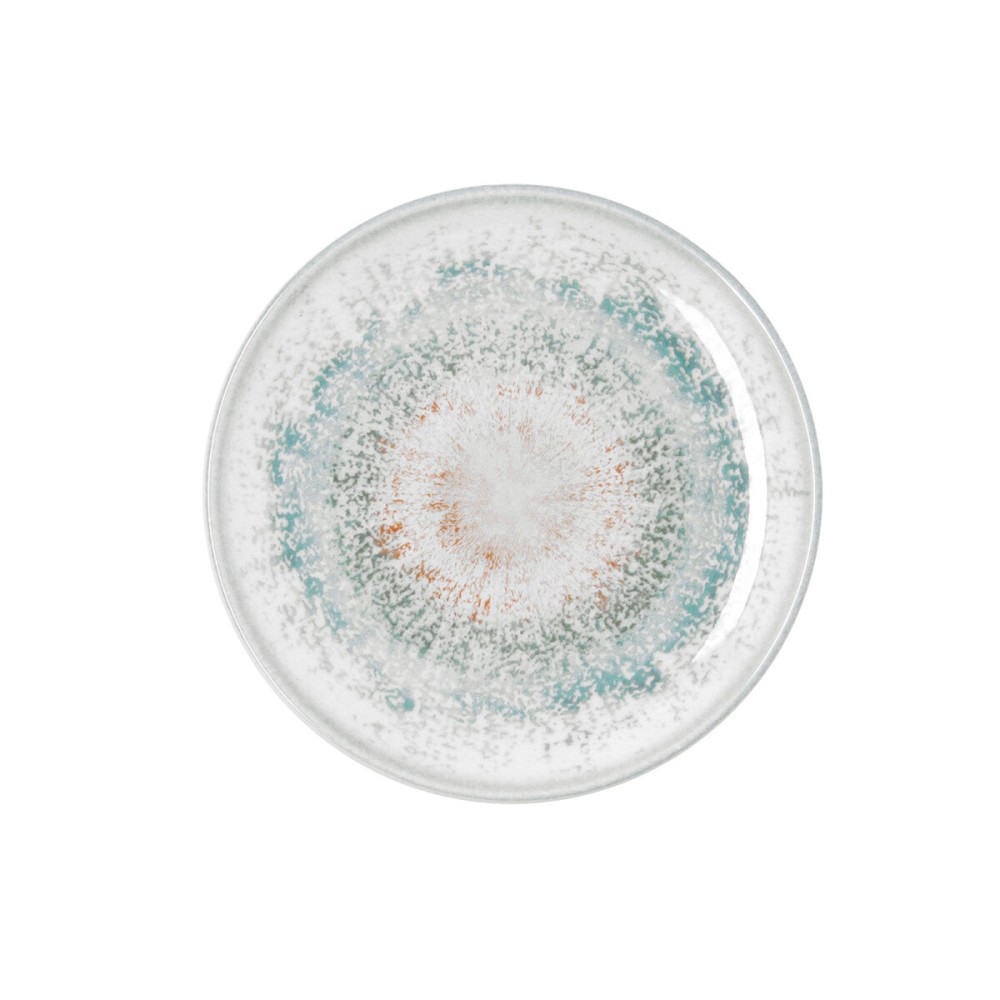 Dessert dish Bidasoa Kai Hydrozero White Ceramic Ø 21 cm (6 Units)