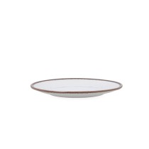 Dessert dish Bidasoa Orion Hydrozero White Ceramic Ø 21 cm (6 Units)