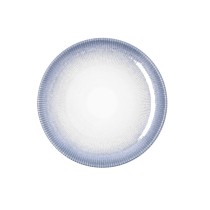Dessert dish Bidasoa Lea Hydrozero White Ceramic Ø 21 cm (6 Units)