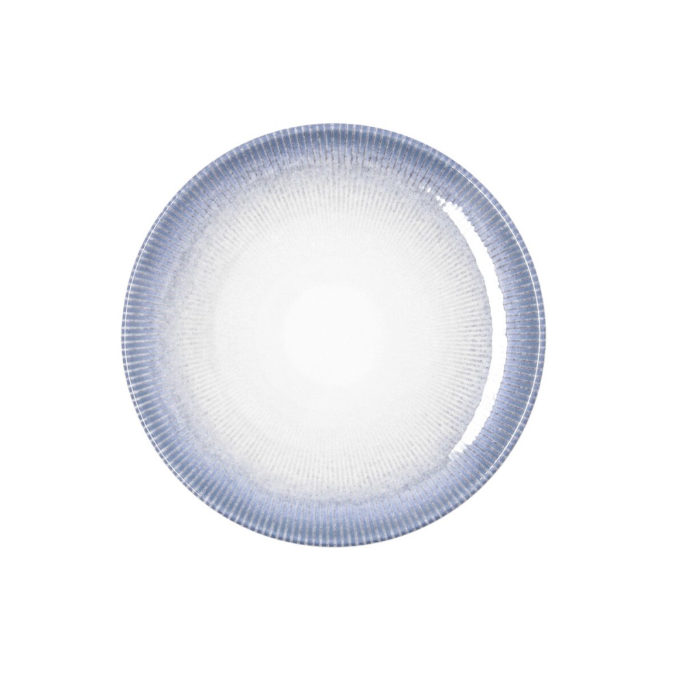 Dessert dish Bidasoa Lea Hydrozero White Ceramic Ø 21 cm (6 Units)