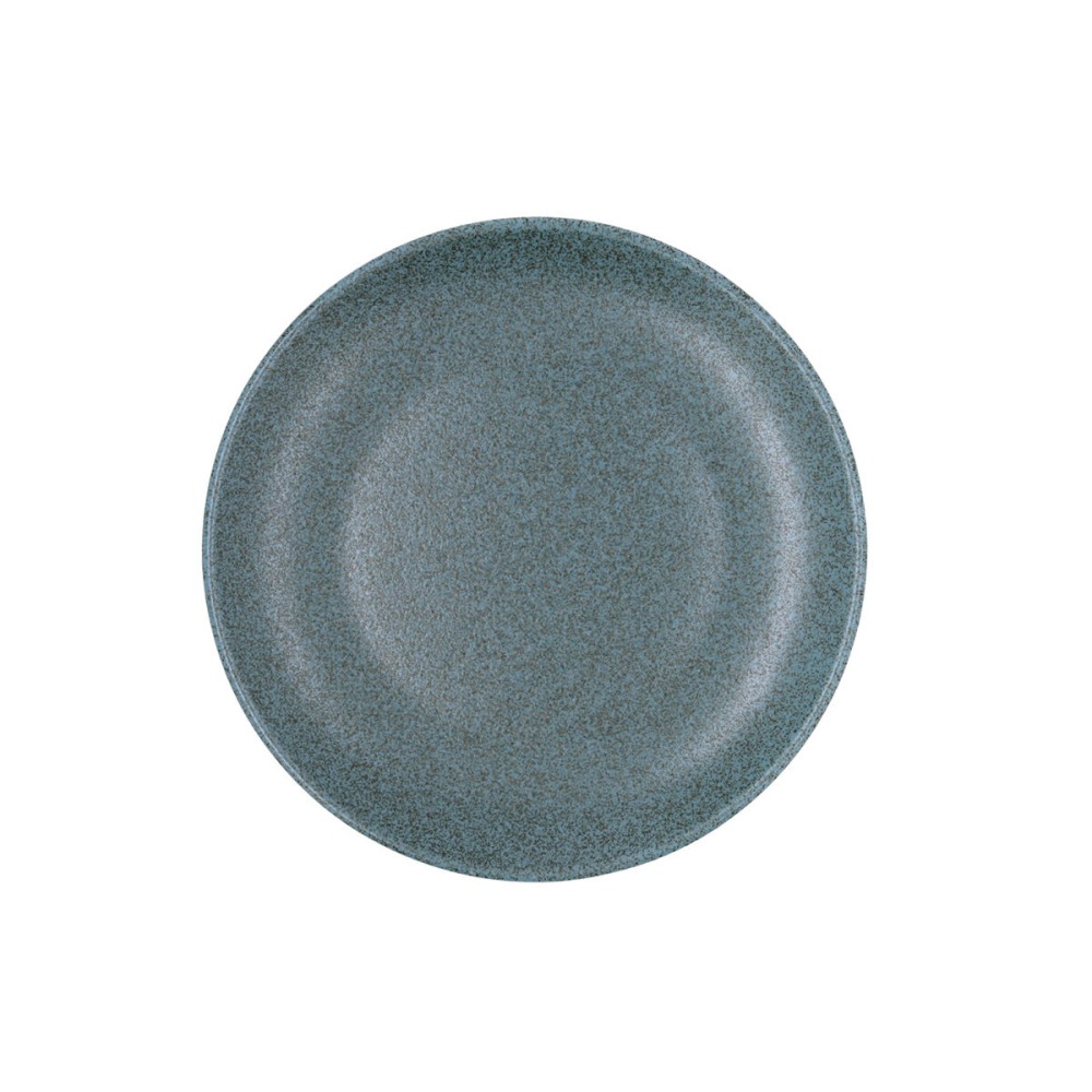 Dessert dish Bidasoa Element Hydrozero Blue Ceramic Ø 21 cm (6 Units)