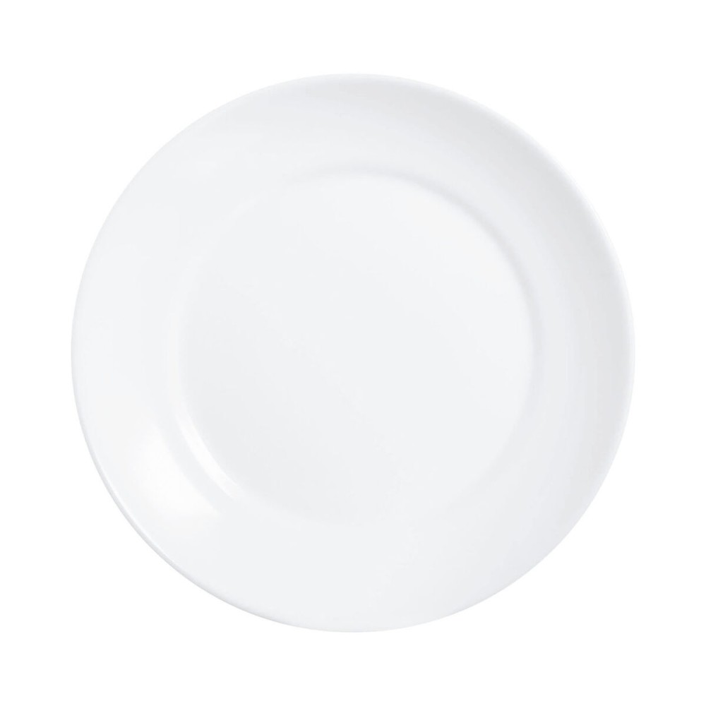 Dessertteller Luminarc Apy Weiß Glas Ø 18 cm (12 Stück)