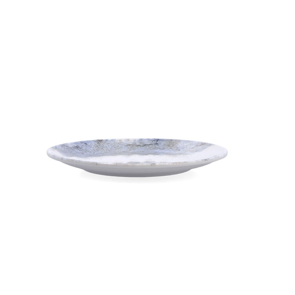 Dessert dish Bidasoa Polaris Hydrozero Beige Ceramic Ø 21 cm (6 Units)