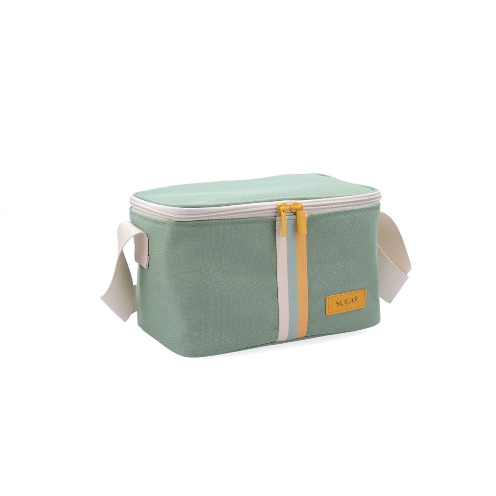 Cool Bag Quid Sugar Green 23 x 15 x 15 cm (6 Units)