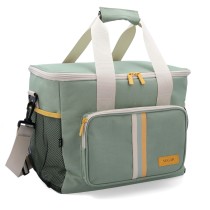 Cool Bag Quid Sugar Green 33 x 24 x 28 cm (6 Units)