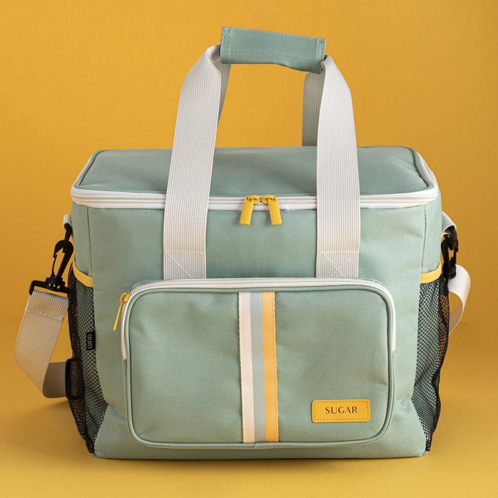 Cool Bag Quid Sugar Green 33 x 24 x 28 cm (6 Units)