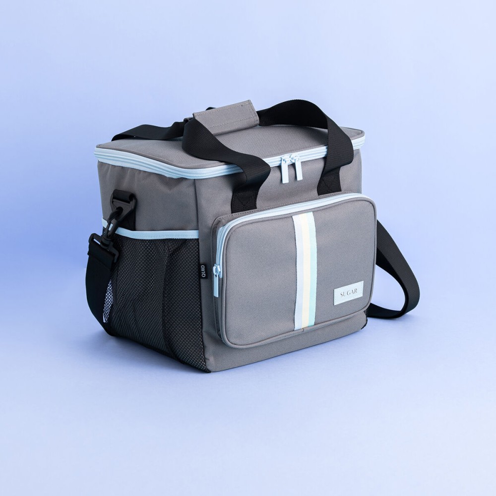 Cool Bag Quid Sugar Grey 33 x 24 x 28 cm (6 Units)