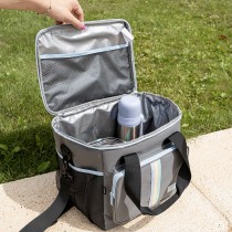 Cool Bag Quid Sugar Grey 33 x 24 x 28 cm (6 Units)