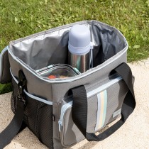 Cool Bag Quid Sugar Grey 33 x 24 x 28 cm (6 Units)