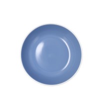 Deep Plate Bidasoa Moana Blue Ceramic Ø 20 cm (12 Units)