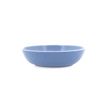 Deep Plate Bidasoa Moana Blue Ceramic Ø 20 cm (12 Units)