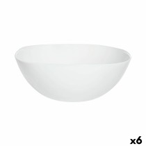 Saladier Luminarc Carine Blanco Blanc verre Ø 27 cm (6 Unités)