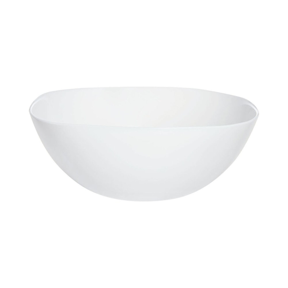 Salatschüssel Luminarc Carine Blanco Weiß Glas Ø 27 cm (6 Stück)