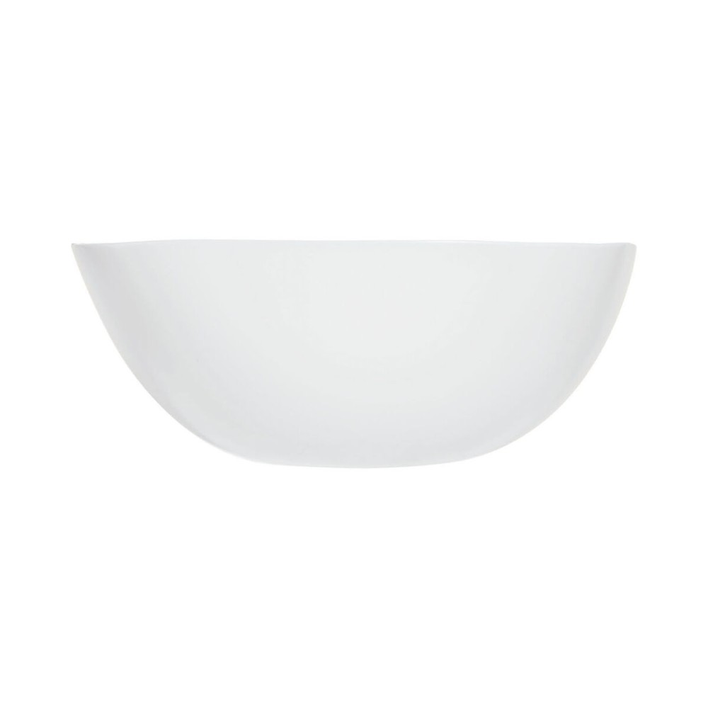 Salatschüssel Luminarc Carine Blanco Weiß Glas Ø 27 cm (6 Stück)