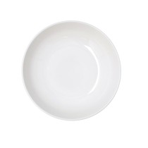 Salad Bowl Bidasoa Serenity Hydrozero White Ceramic Ø 23 cm (6 Units)