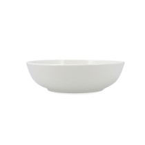 Salad Bowl Bidasoa Serenity Hydrozero White Ceramic Ø 23 cm (6 Units)