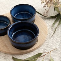 Appetizer Set Bidasoa Moana Multicolour Ceramic 20 x 4,5 cm 4 Pieces (12 Units)