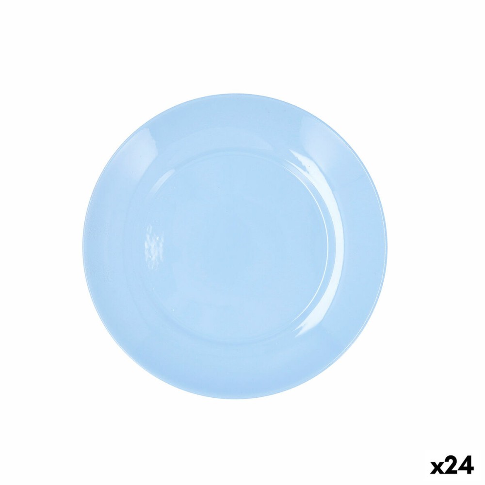 Dessertteller Luminarc Apy Paradise Blau Glas Ø 18 cm (24 Stück)