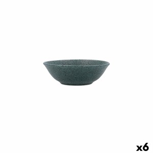 Snack Bowl Bidasoa Element Hydrozero Blue Ceramic (6 Units)
