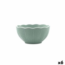 Snack Bowl Bidasoa Aura Stela Green Ceramic 12 x 12 x 5 cm (6 Units)