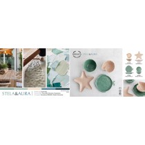 Bol pour Apéritifs Bidasoa Aura Stela Vert Céramique 12 x 12 x 5 cm (6 Unités)