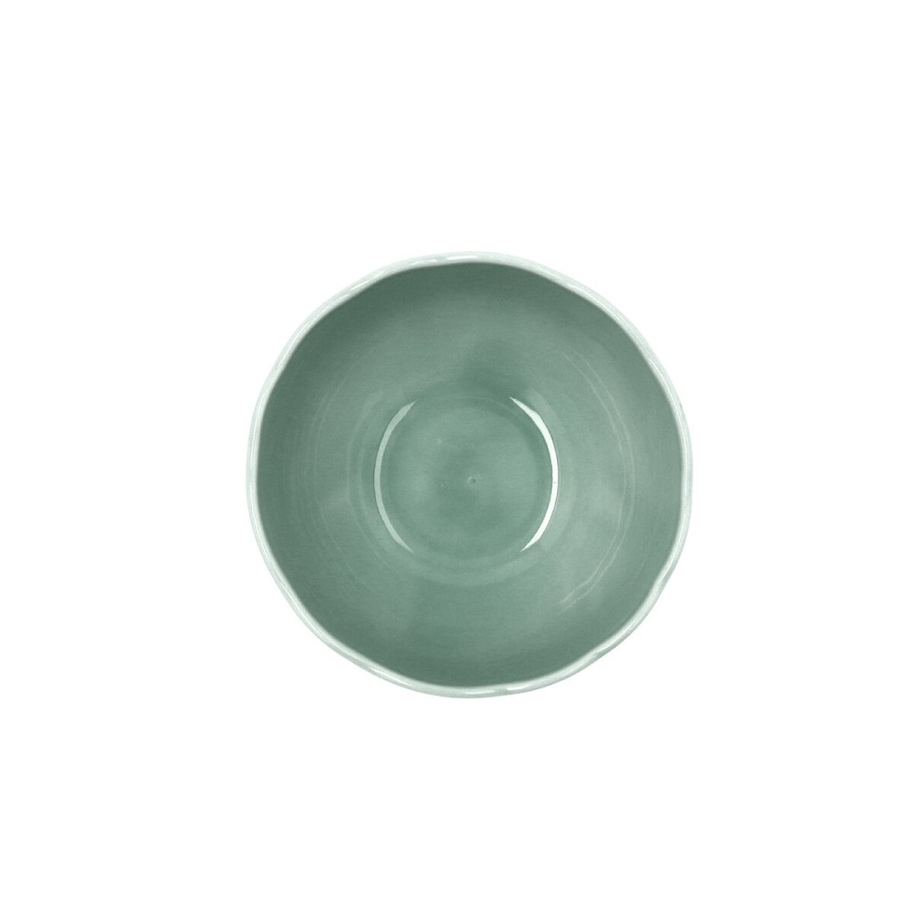 Bol pour Apéritifs Bidasoa Aura Stela Vert Céramique 12 x 12 x 5 cm (6 Unités)
