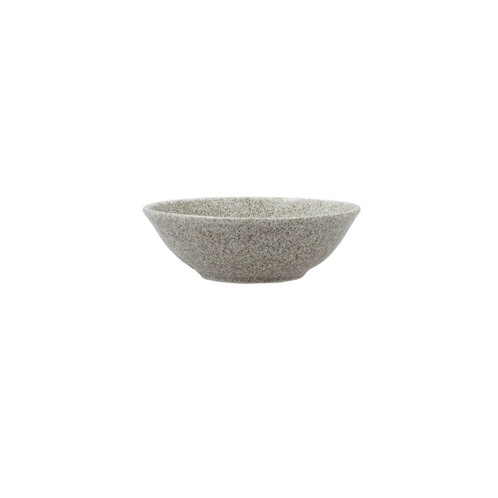 Snack Bowl Bidasoa Element Hydrozero Beige Ceramic (6 Units)