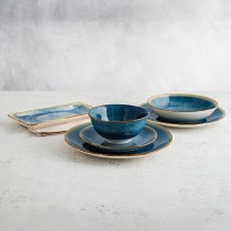 Bol pour Apéritifs Bidasoa Aura Blanc Céramique (6 Unités)