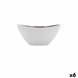 Snack Bowl Bidasoa Elite Brown Ceramic 16,5 x 14 x 7,7 cm (6 Units)