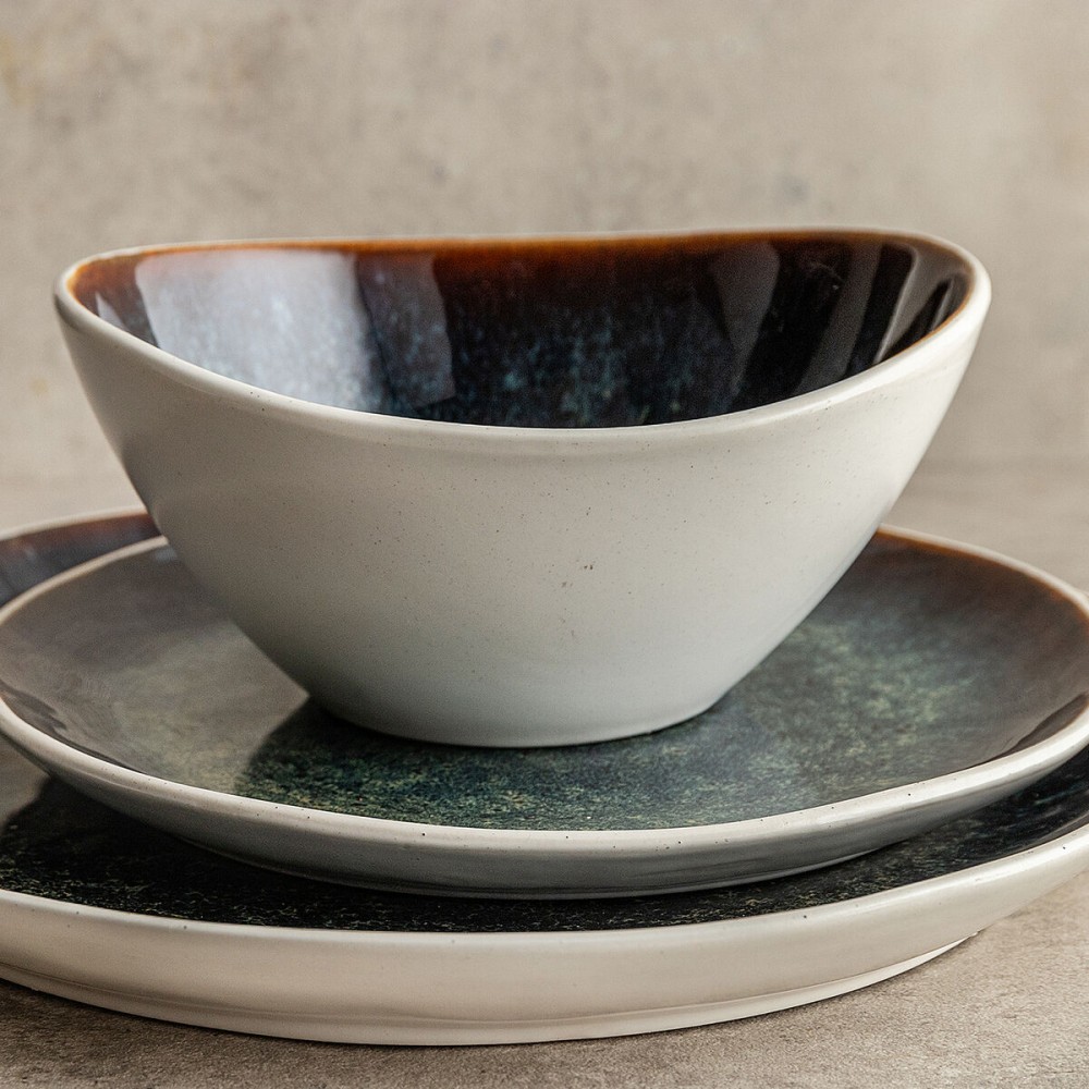 Snack Bowl Bidasoa Elite Brown Ceramic 16,5 x 14 x 7,7 cm (6 Units)