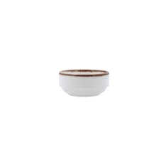 Snack Bowl Bidasoa Orion Hydrozero White Ceramic (6 Units)