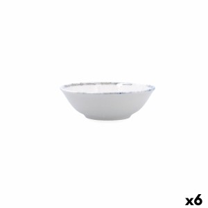 Snack Bowl Bidasoa Polaris Hydrozero Beige Ceramic (6 Units)