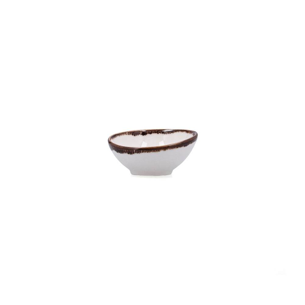 Snack Bowl Bidasoa Orion Hydrozero White Ceramic (6 Units)