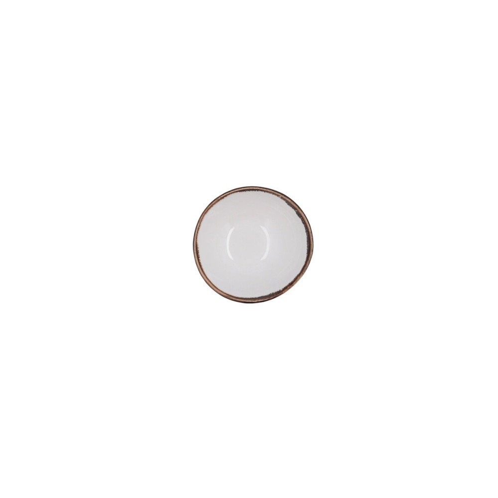 Snack Bowl Bidasoa Orion Hydrozero White Ceramic (6 Units)