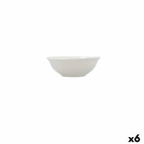 Snack Bowl Bidasoa Harmony Hydrozero White Ceramic (6 Units)