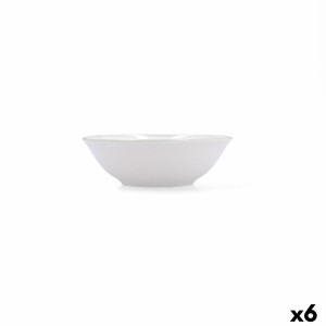 Snack Bowl Bidasoa Kai Hydrozero White Ceramic (6 Units)