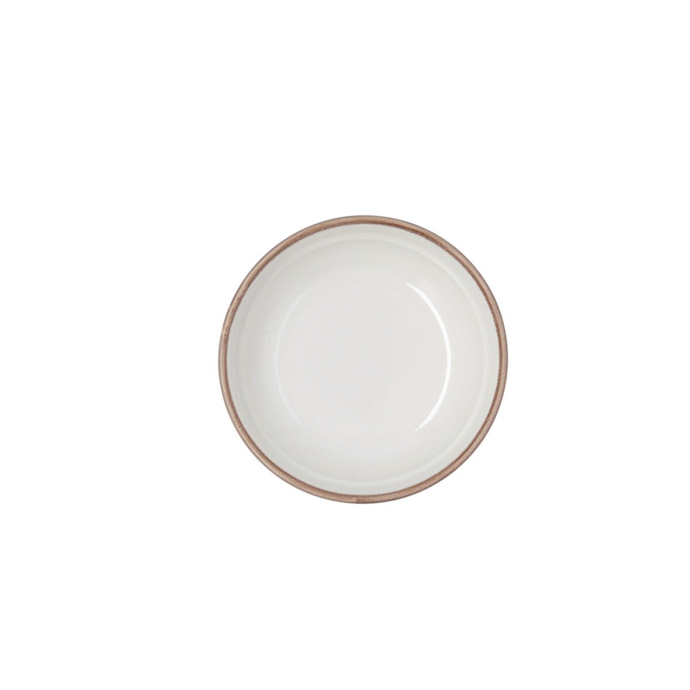 Snack Bowl Bidasoa Orion Hydrozero White Ceramic (6 Units)