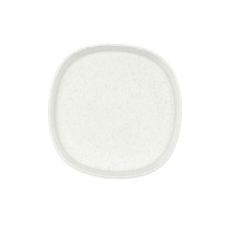 Snack Bowl Bidasoa Elite White Ceramic 18 x 18 x 3,5 cm (8 Units)