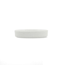 Snack Bowl Bidasoa Elite White Ceramic 18 x 18 x 3,5 cm (8 Units)