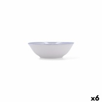Snack Bowl Bidasoa Lea Hydrozero White Ceramic (6 Units)