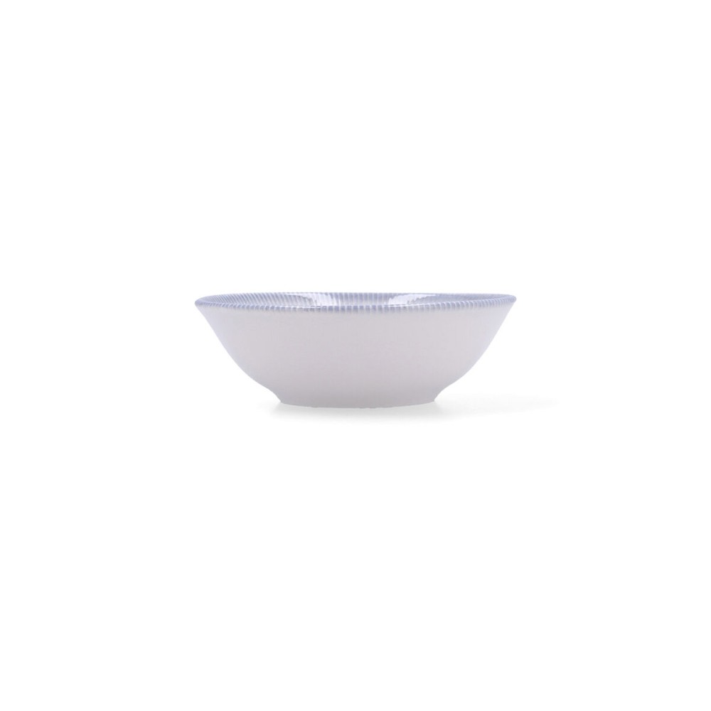 Snack Bowl Bidasoa Lea Hydrozero White Ceramic (6 Units)